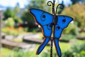 Handmade Stained Glass Butterflies