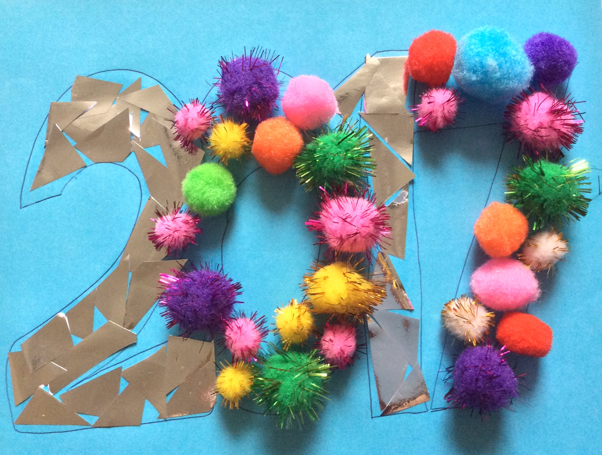 Simple New Year craft