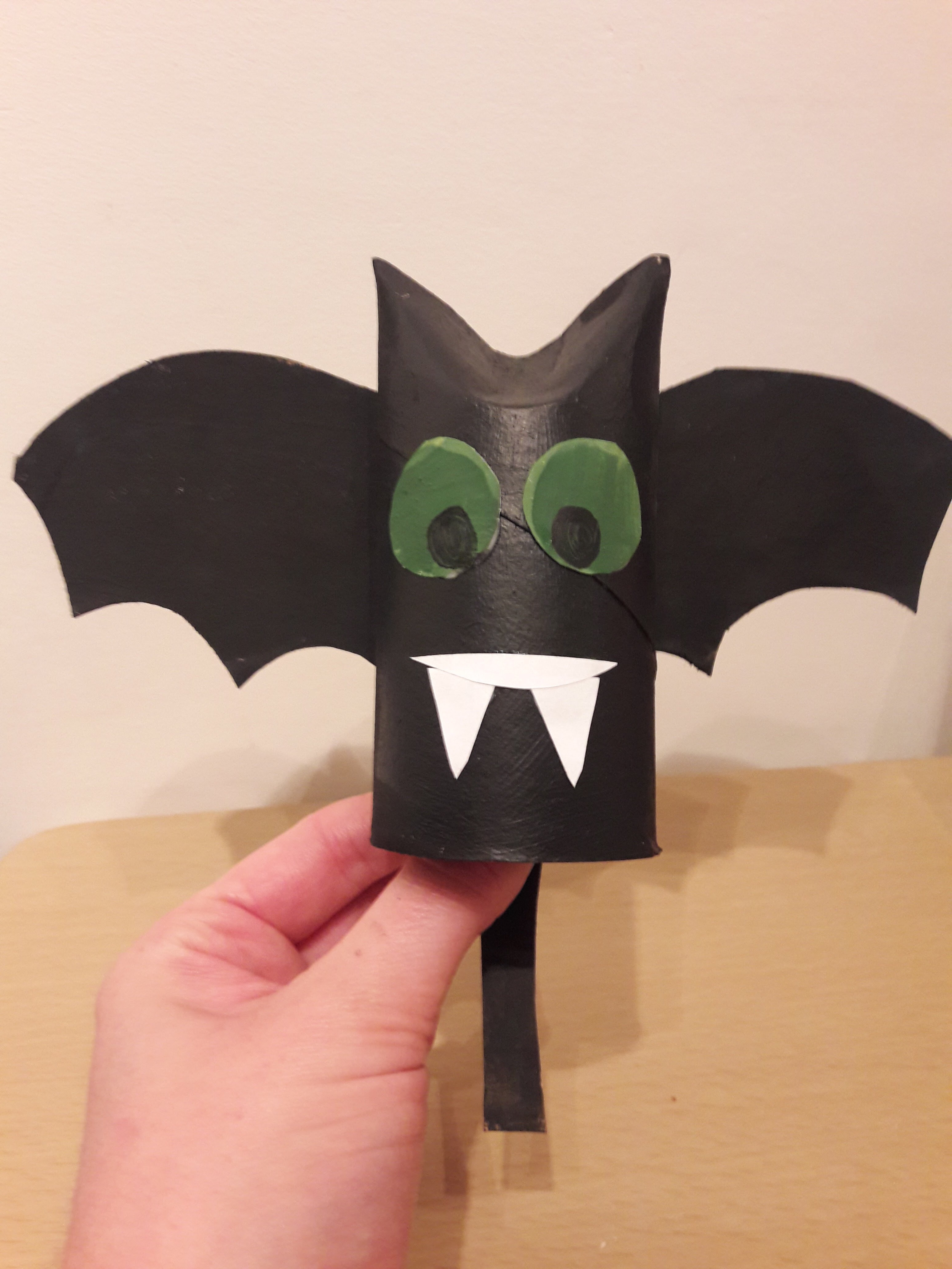 Halloween Bat kids craft 